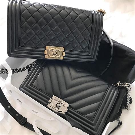 inspired chanel boy bags|how to tell a genuine Chanel bag.